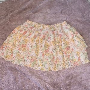 Womens Juniors Skort Skirt